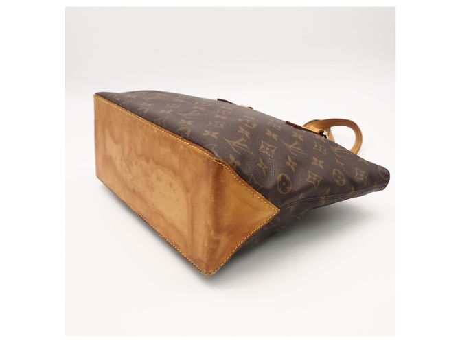 Borsa Louis Vuitton Monogram Cabas Piano Marrone Beige - vista 8