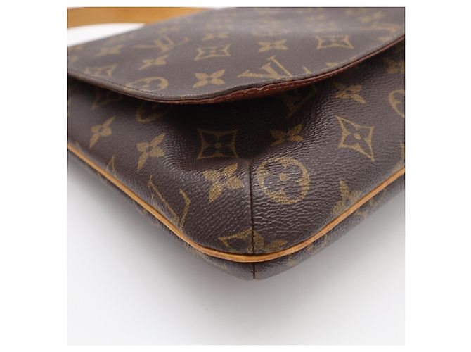 Borsa a Spalla Musette Salsa Monogramma Louis Vuitton Marrone Beige - vista 10