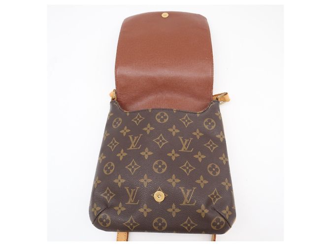 Borsa a Spalla Musette Salsa Monogramma Louis Vuitton Marrone Beige - vista 11