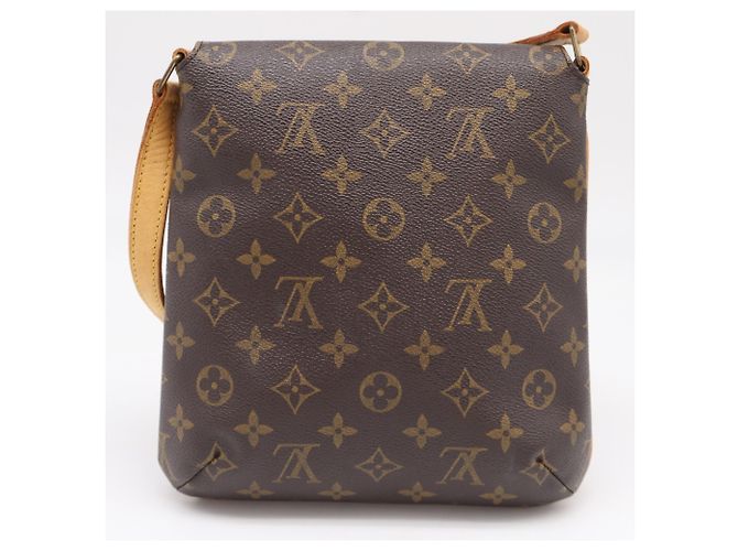 Borsa a Spalla Musette Salsa Monogramma Louis Vuitton Marrone Beige - vista 2