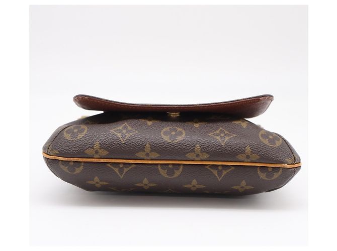 Borsa a Spalla Musette Salsa Monogramma Louis Vuitton Marrone Beige - vista 7
