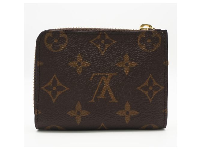 Portafoglio Monogramma Louis Vuitton Marrone Beige Giallo - vista 2