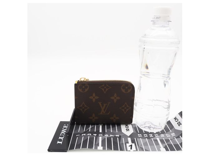 Portafoglio Monogramma Louis Vuitton Marrone Beige Giallo - vista 3