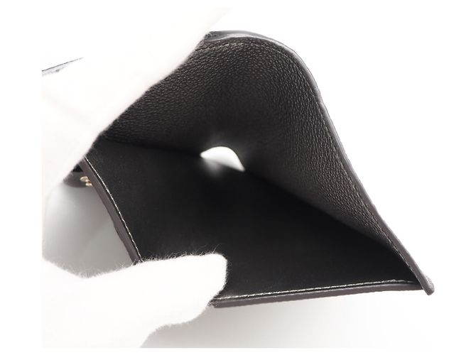 Louis Vuitton Monogram Empreinte Portefeuille Lisa Bi-fold Wallet Argento - vista 12