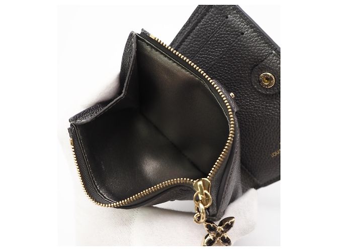 Louis Vuitton Monogram Empreinte Portefeuille Lisa Bi-fold Wallet Argento - vista 14
