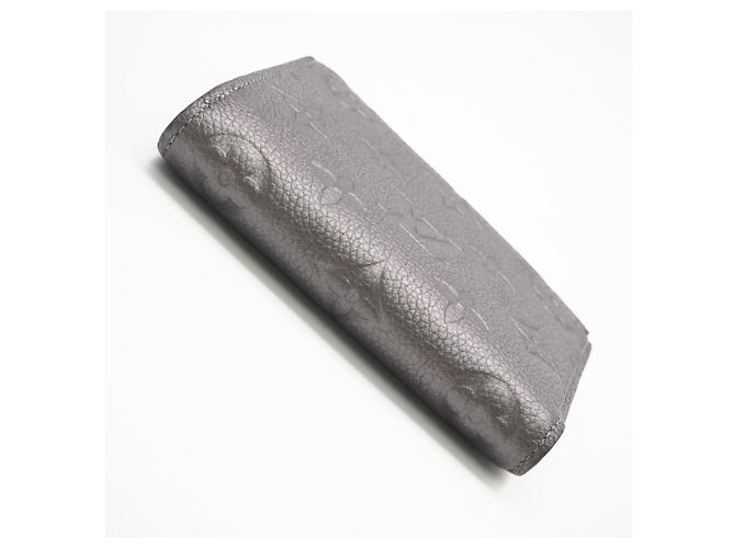 Louis Vuitton Monogram Empreinte Portefeuille Lisa Bi-fold Wallet Argento - vista 7