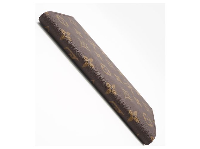 Louis Vuitton Monogram Portefeuille Tresor International Long Wallet Marrone Beige - vista 6