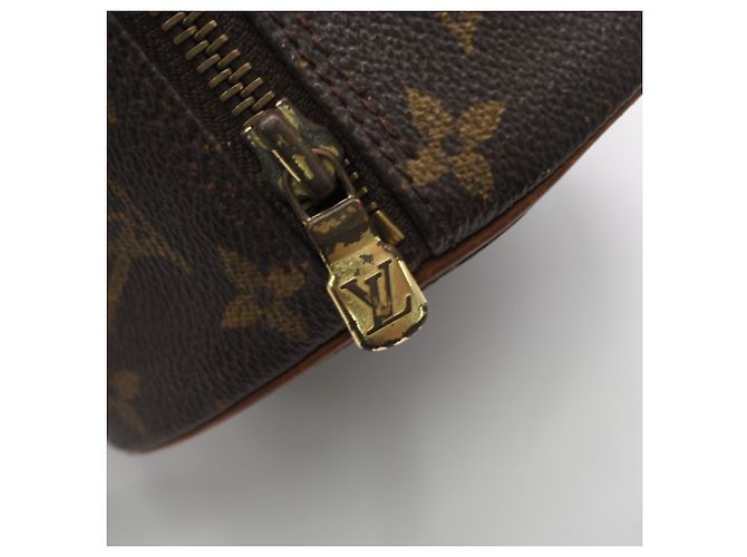 Borsa Louis Vuitton Monogram Papillon 30 Marrone Beige - vista 11