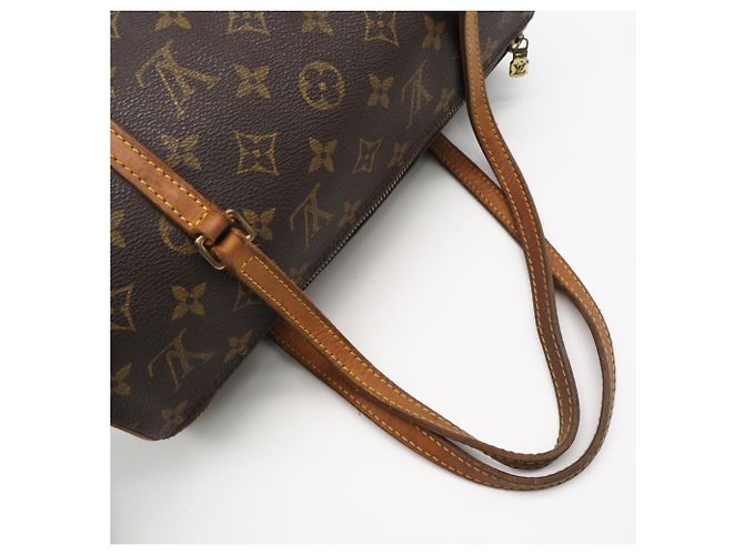 Borsa Louis Vuitton Monogram Papillon 30 Marrone Beige - vista 5