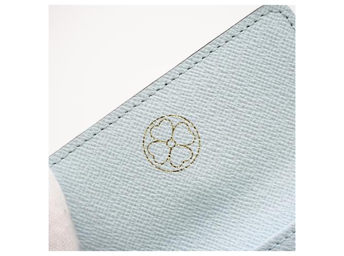 Louis Vuitton Monogram Multicles 4 Key Case Braun Blau Beige - Ansicht 11