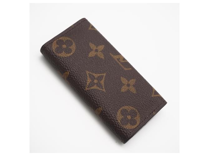 Louis Vuitton Monogram Multicles 4 Key Case Braun Blau Beige - Ansicht 2