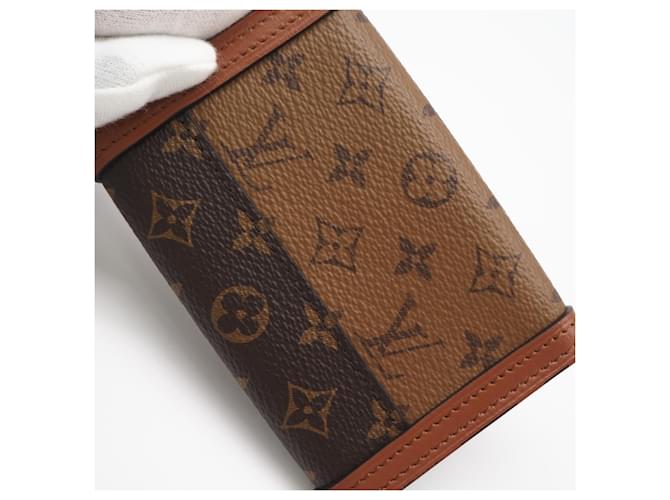 Louis Vuitton Monogram Reverse Multicles 6 Keycase Braun Beige - Ansicht 4