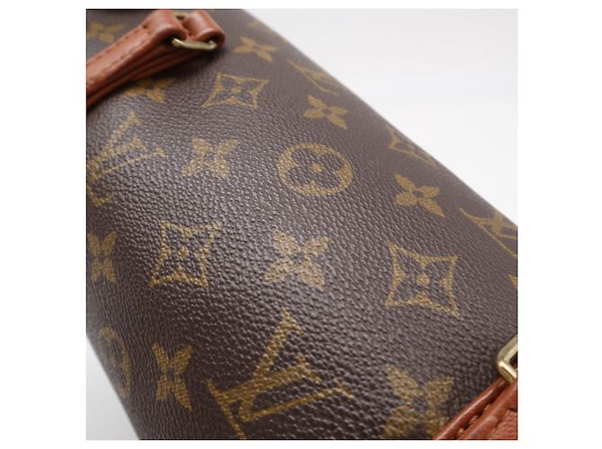 Borsa Louis Vuitton Monogram Papillon 26 Marrone Beige - vista 4