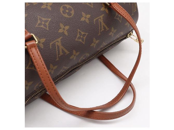 Borsa Louis Vuitton Monogram Papillon 26 Marrone Beige - vista 8