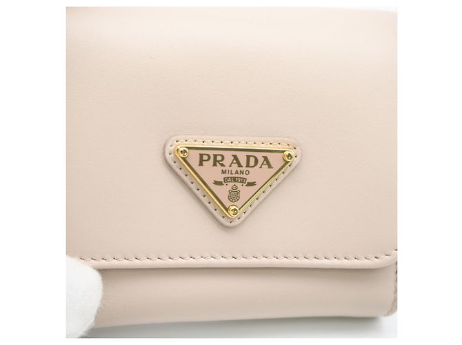 Cartera Prada Triangle Water Lily Rosa - vista 9