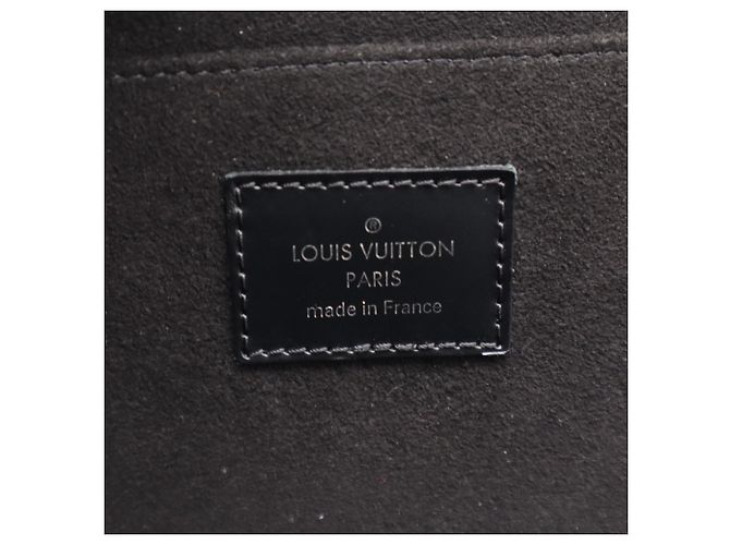 Louis Vuitton Epi Pochette Jour GM Noir Clutch Bag Nero - vista 13
