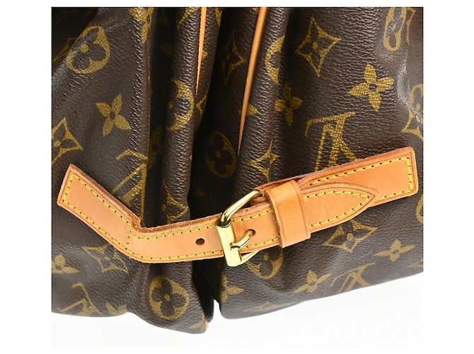 Louis Vuitton Saumur Monogram 35 Marrone - vista 7