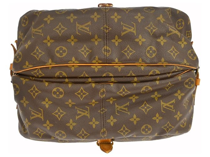 Louis Vuitton Saumur Monogram 35 Marrone - vista 6