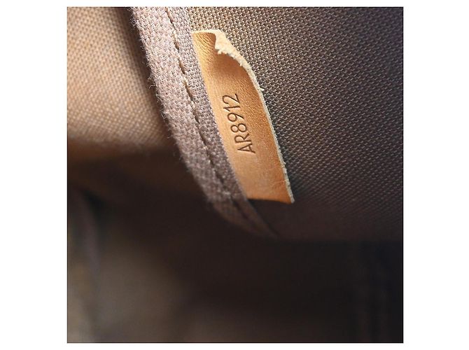 Louis Vuitton Saumur Monogram 35 Marrone - vista 5