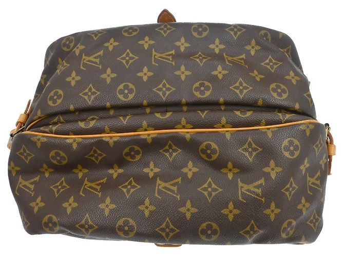 Louis Vuitton Saumur Monogram 35 Marrone - vista 6