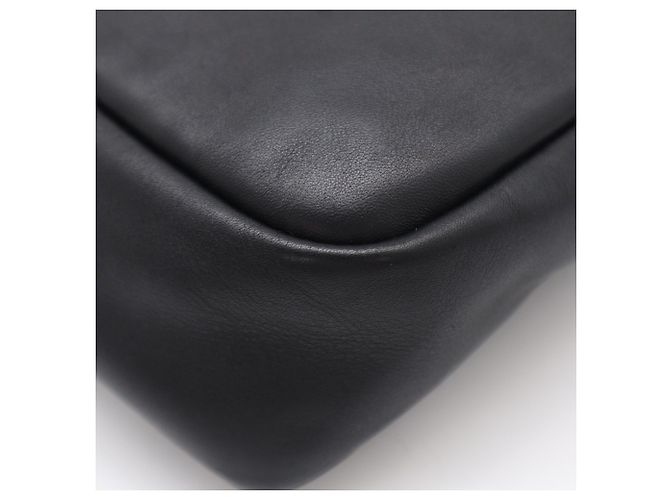 Mini borsa a tracolla Prada con logo triangolare Nero - vista 11