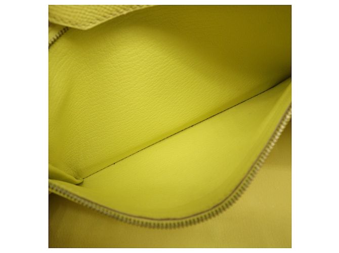 Hermès Borsa HERMES Birkin 30 in Veau Epsom Soufflé Giallo - vista 15