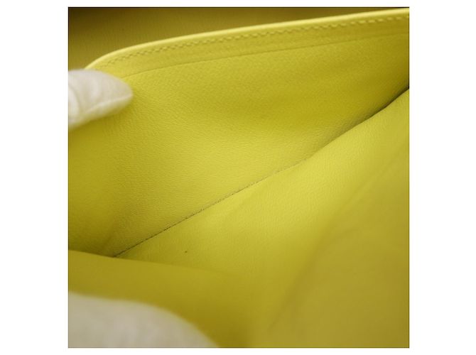 Hermès Borsa HERMES Birkin 30 in Veau Epsom Soufflé Giallo - vista 16