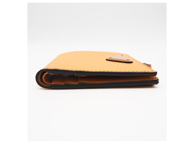 Cartera Prada Saffiano Triangle Naranja - vista 5