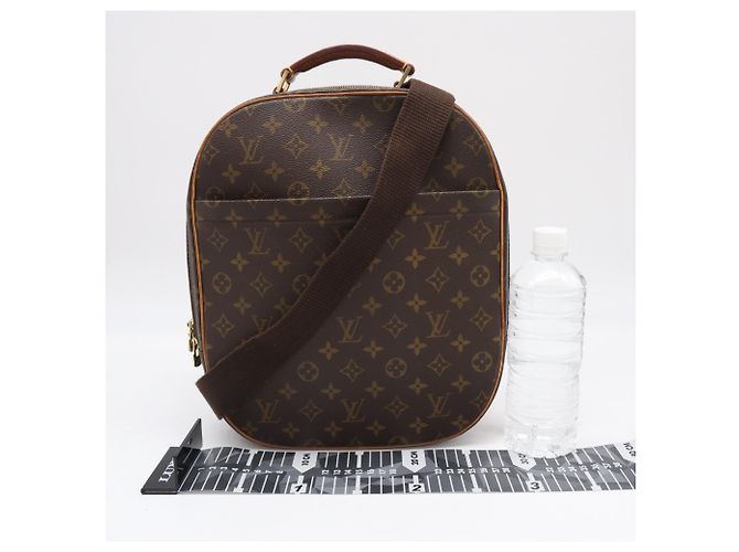 Louis Vuitton Monogram Packall Sac Add Shoulder Bag Marrone Beige - vista 3