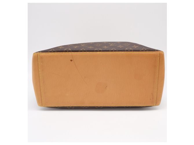 Borsa Louis Vuitton Monogram Cabas Mezzo Marrone Beige - vista 7