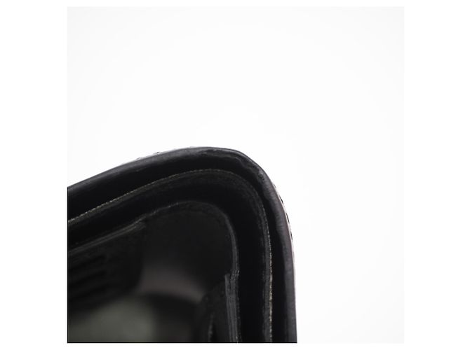 Louis Vuitton Epi Portefeuille Multiple Noir M67907 Bi-fold Wallet Nero Giallo - vista 11