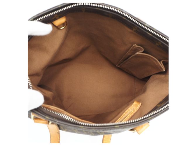 Borsa LOUIS VUITTON Monogram Cabas Piano Marrone Beige - vista 12