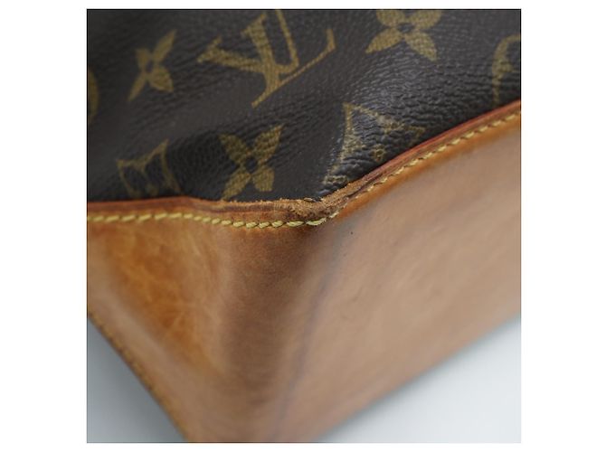 Borsa LOUIS VUITTON Monogram Cabas Piano Marrone Beige - vista 9