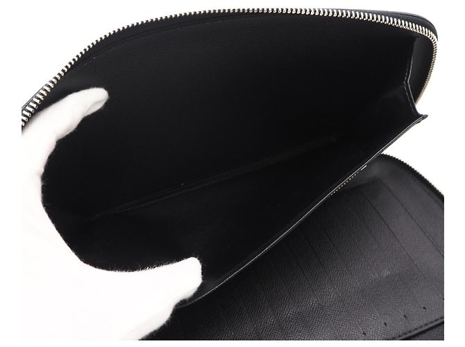 Louis Vuitton Taiga Organizer Long Wallet Black - view 10