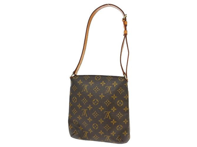 Louis Vuitton Musette Salsa Monogram Canvas PM Castaño - vista 2