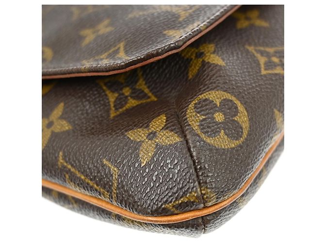 Louis Vuitton Musette Salsa Monogram Canvas PM Castaño - vista 6