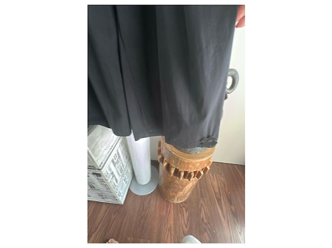 Il Gufo Pantalones negros anchos de algodon - vista 3