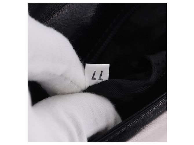 Prada Borsa a tracolla in pelle con catena Medium Nero - vista 7