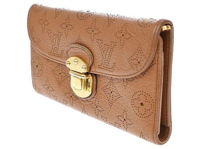 Louis Vuitton Amelia Mahina Leather Marrone - vista 3