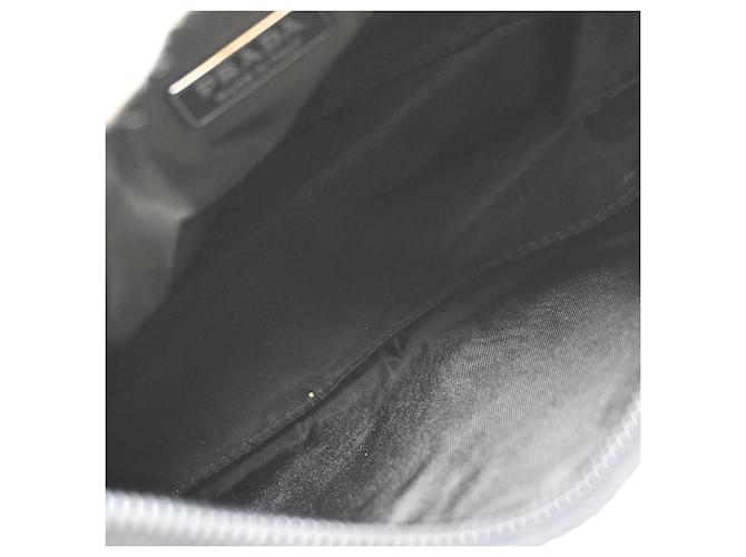 Prada Hobo Tessuto Small Nero - vista 3
