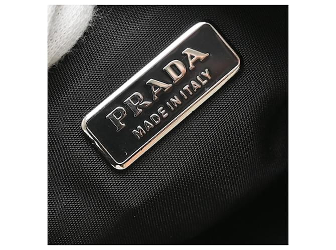 Prada Hobo Tessuto Small Nero - vista 4