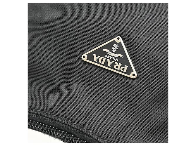 Prada Hobo Tessuto Small Nero - vista 7