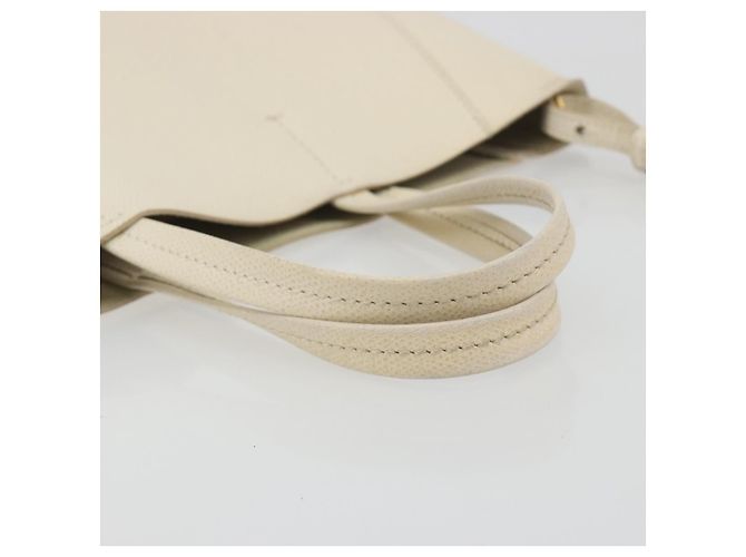 Céline Celine Vertical Bi-Cabas Tote Leather Small Beige - vista 7