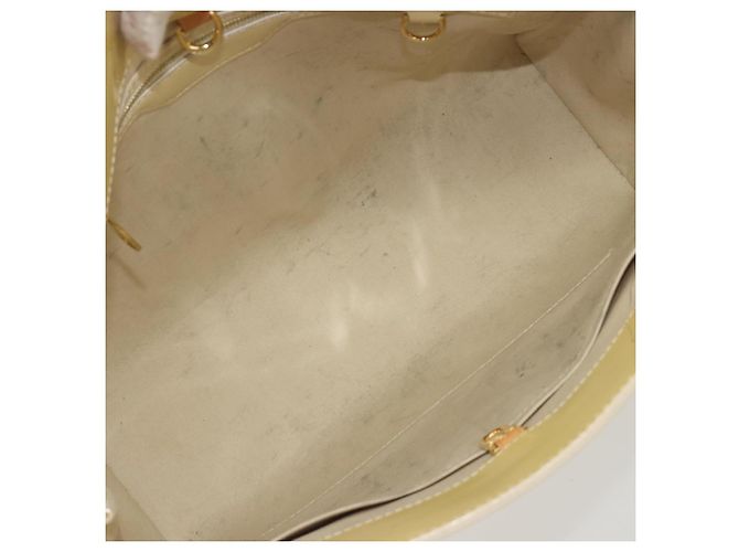 Louis Vuitton Catalina Monogram Vernis PM Giallo - vista 5