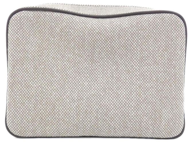 Hermès Borsa pochette Hermes Chapitre H Cavalier PM Marrone - vista 2