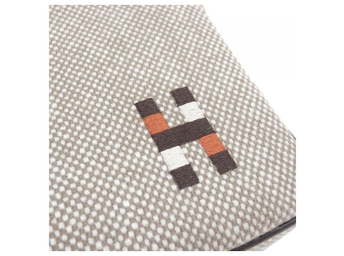 Hermès Borsa pochette Hermes Chapitre H Cavalier PM Marrone - vista 4