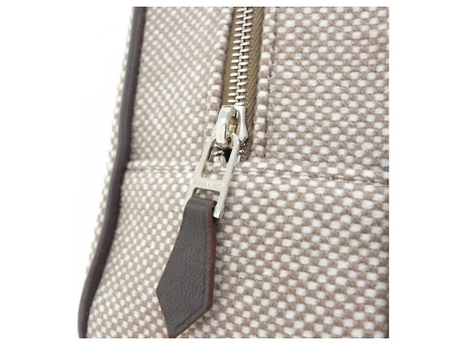 Hermès Borsa pochette Hermes Chapitre H Cavalier PM Marrone - vista 5