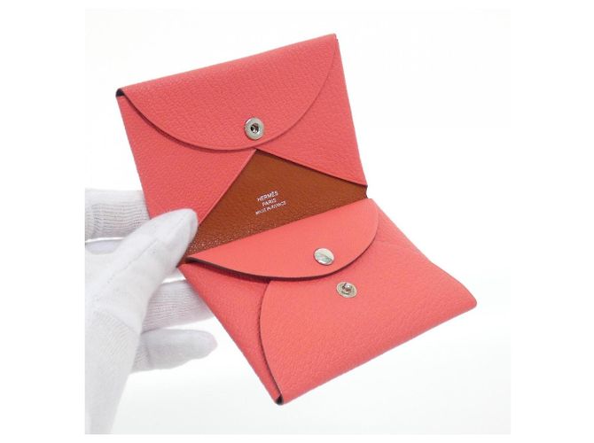 Hermès Monedero Hermes Calvi Duo Verso Rosa - vista 3