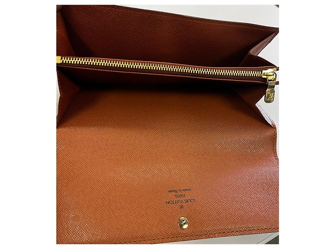 Louis Vuitton Sarah Monogram Canvas medium Marrone - vista 5