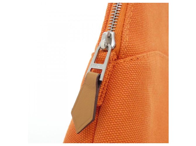 Hermès Bolso Pouch Hermes Bolide Mini Roja Naranja - vista 5